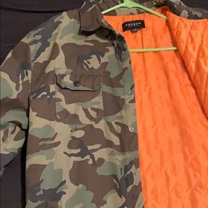 Camo cuffer jacket
